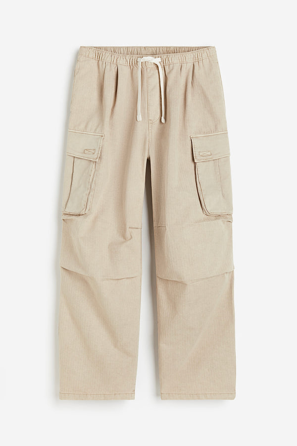 LOOSE FIT CARGO TROUSERS